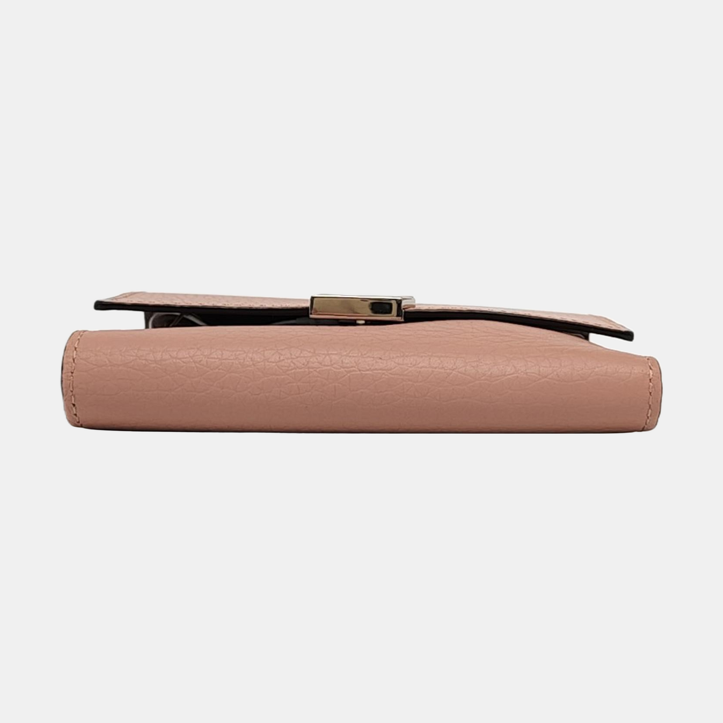 LOUIS VUITTON CAPUCINES Nude Pink Cow Leather Wallet Silver Hardware-(SKU)-955686743