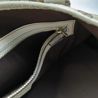 GUCCI Bucket bag Khaki Canvas Monogram Floral Single Shoulder Bag Tote Bag Golden hardware-(SKU)-955867779