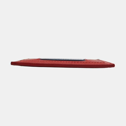 PRADA Red Cowhide Card Case-(SKU)-955739022