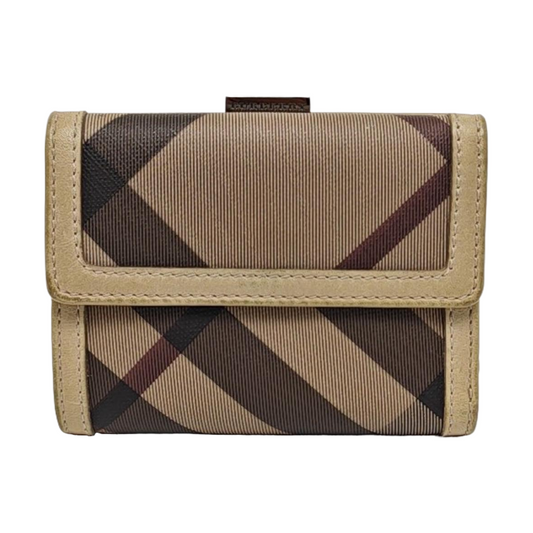 BURBERRY Multicolor Coated Canvas Wallet-(SKU)-955852193