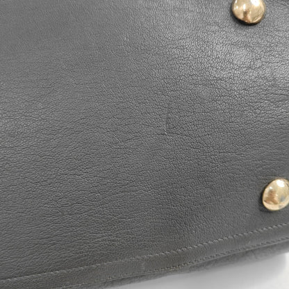 YSL CHYC Y LIGNE Medium size Dark gray cowhide handbag Golden hardware-(SKU)-956448183