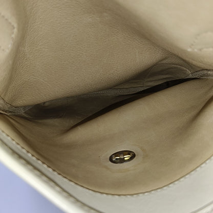 LOEWE Khaki Suede Leather Embossed Crossbody Shoulder Bag Golden hardware-(SKU)-956397205