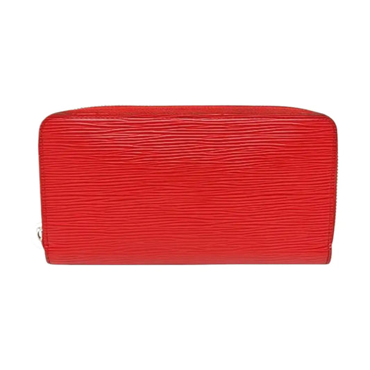 LOUIS VUITTON 红色EPI牛皮水波纹钱包 Silver Hardware-(SKU)-956859252