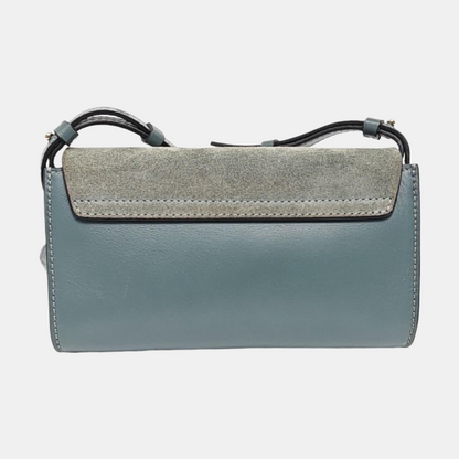 Chloé Faye Color block cowhide crossbody bag shoulder bag Golden Silver Hardware Removable shoulder strap-(SKU)-957041117