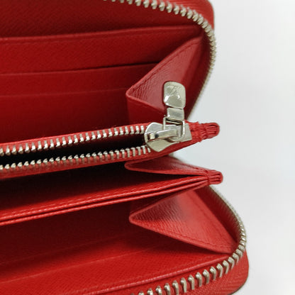 LOUIS VUITTON 红色EPI牛皮水波纹钱包 Silver Hardware-(SKU)-956859252