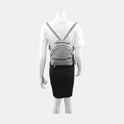 FENDI Blue Cowhide Backpack Silver Hardware-(SKU)-956994945
