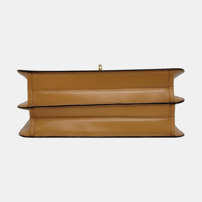 DIOR Brown Cowhide Single Shoulder Bag Tote Golden hardware-(SKU)-957129758
