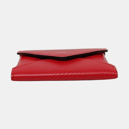 LOUIS VUITTON KIRGAMI 红色EPI牛皮水波纹钱包 Golden hardware-(SKU)-957269073