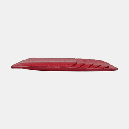 YSL FRAGMENTSRed Cowhide Card Case Complete Accessories-(SKU)-957693346