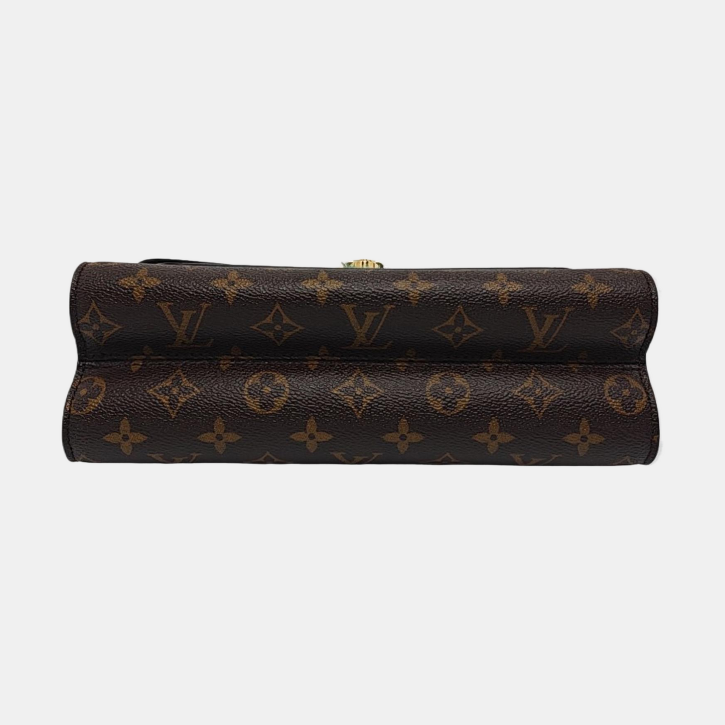 LOUIS VUITTON VICTOIRE Brown Coated Canvas Monogram Handbag Shoulder Bag Crossbody Bag Golden Hardware-(SKU)-955618708