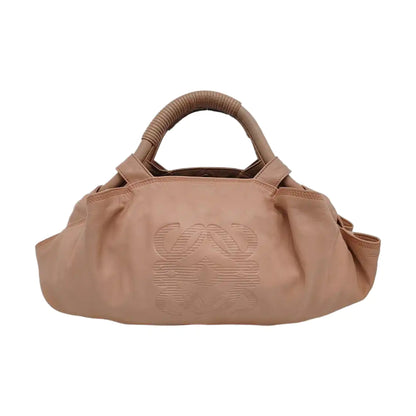 LOEWE Aire Nude pink cowhide handbag shoulder bag Golden hardware-(SKU)-14207902