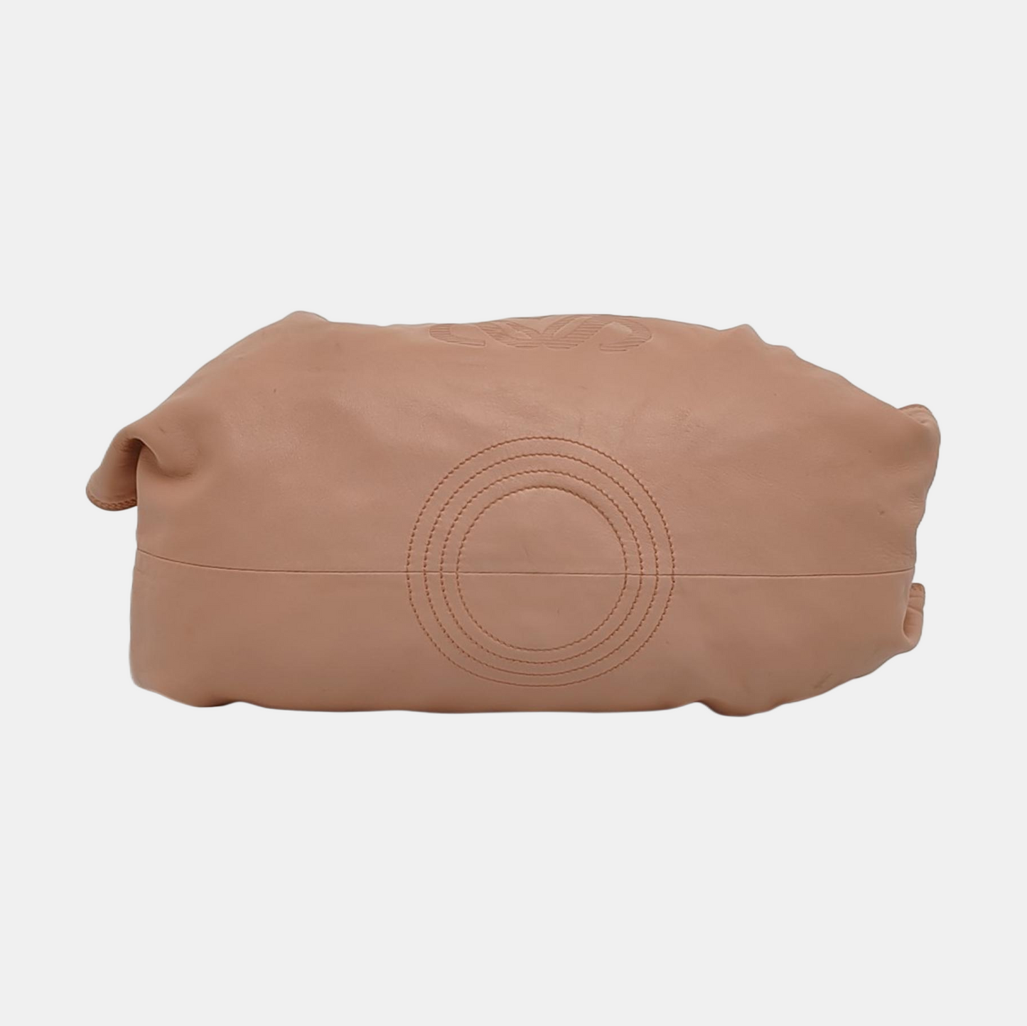 LOEWE Aire Nude pink cowhide handbag shoulder bag Golden hardware-(SKU)-14207902