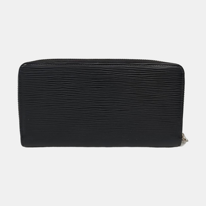 LOUIS VUITTON BlackEPI牛皮水波纹钱包 Silver Hardware-(SKU)-957987232