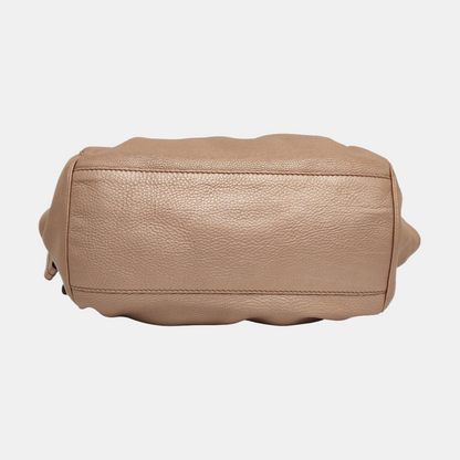 GUCCI Sukey Rose Gold Leather Single Shoulder Bag Tote Bag Golden hardware Removable shoulder strap-(SKU)-957916470