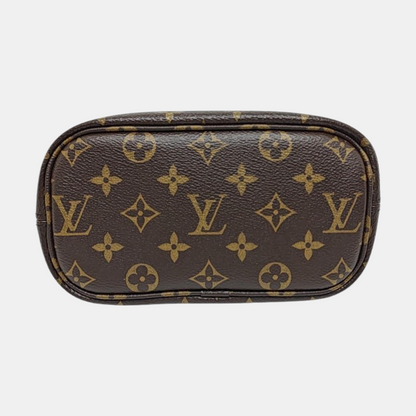LOUIS VUITTON NEVERFULL INSIDE OUT BB Pink Cowhide Monogram Tote Bag Shoulder Bag Crossbody Bag Gold Hardware Removable Shoulder Strap-(SKU)-958065442