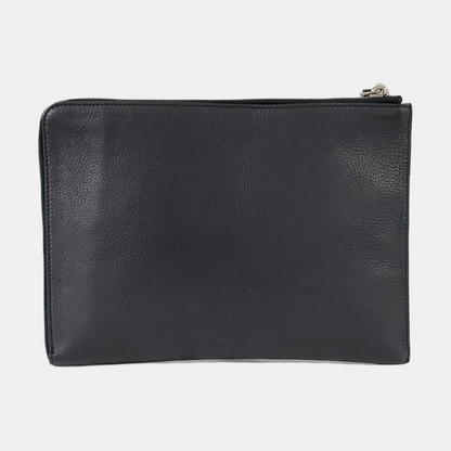 FENDI Monster Black cowhide monster handbag Silver Hardware-(SKU)-958286778