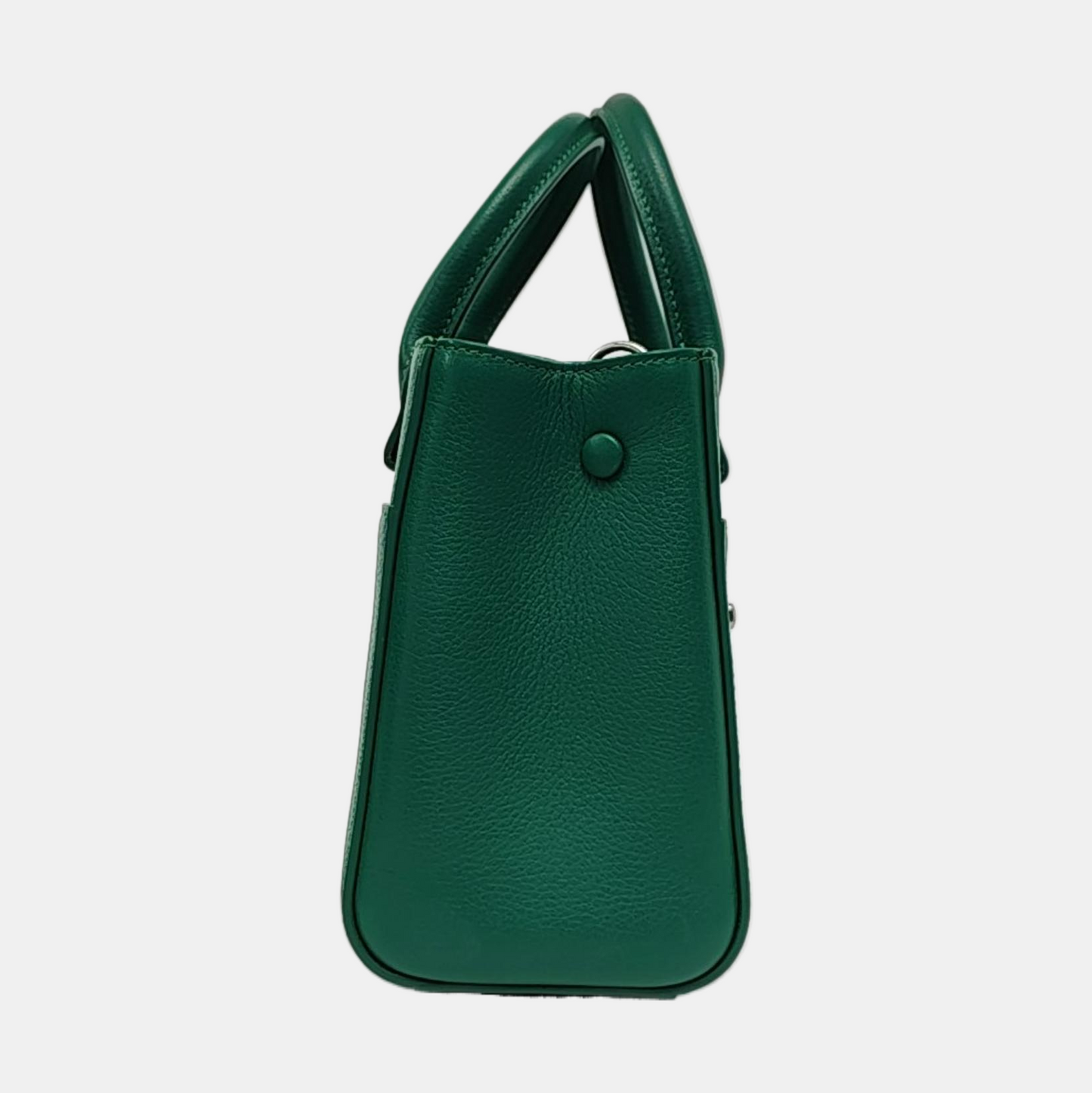 CHANEL NEO EXECUTIVE Green Calfskin Shoulder Bag Tote Backpack with Detachable Strap Silver Hardware 23 Compartments-(SKU)-958649372