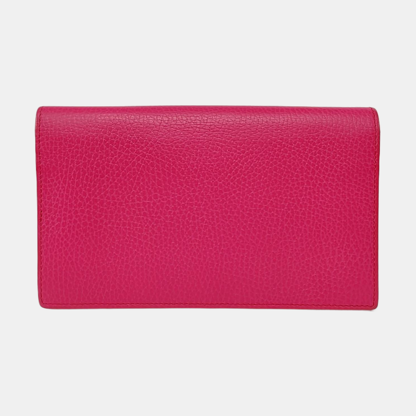 GUCCI Swing Fuchsia Cowhide Single Shoulder Bag Crossbody Golden hardware Removable shoulder strap-(SKU)-958363753
