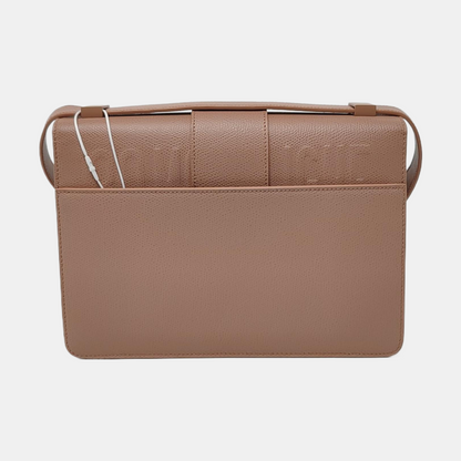 DIOR 30 Montaigne Pinkish Brown Leather Shoulder Bag Crossbody with Detachable Strap-(SKU)-958701206