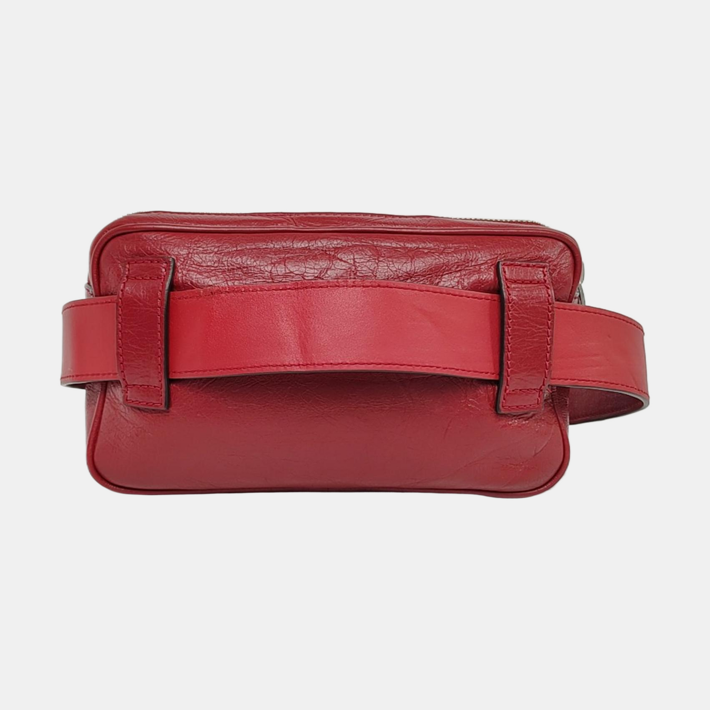 GUCCI 红色牛皮腰包腰包/胸包 Silver Hardware-(SKU)-958872084