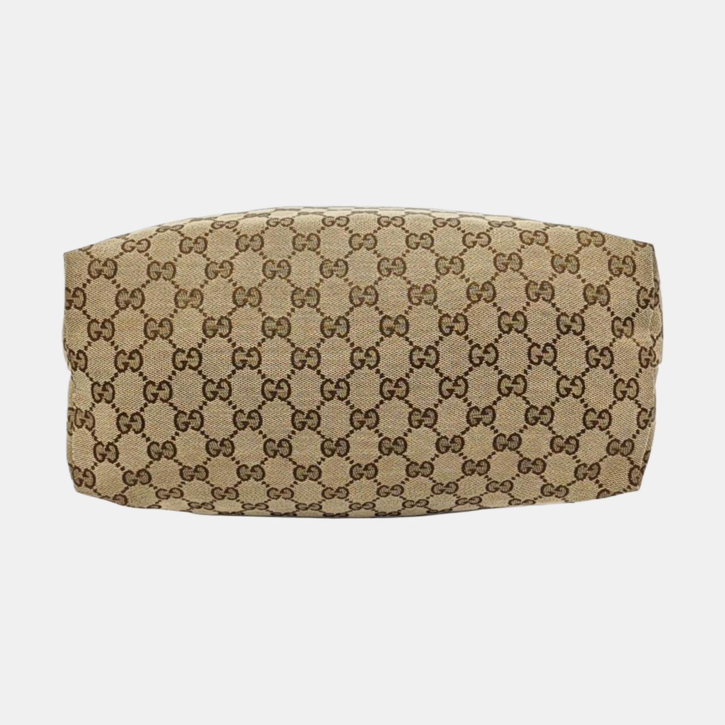 GUCCI GG Imprime Khaki Canvas Monogram Crossbody Shoulder Bag Silver Hardware-(SKU)-958715963