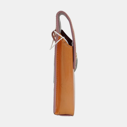 LOUIS VUITTON 黄色漆皮压纹Shoulder Bag腰包/胸包斜挎包 Golden hardware Vintage model Removable shoulder strap-(SKU)-958911124