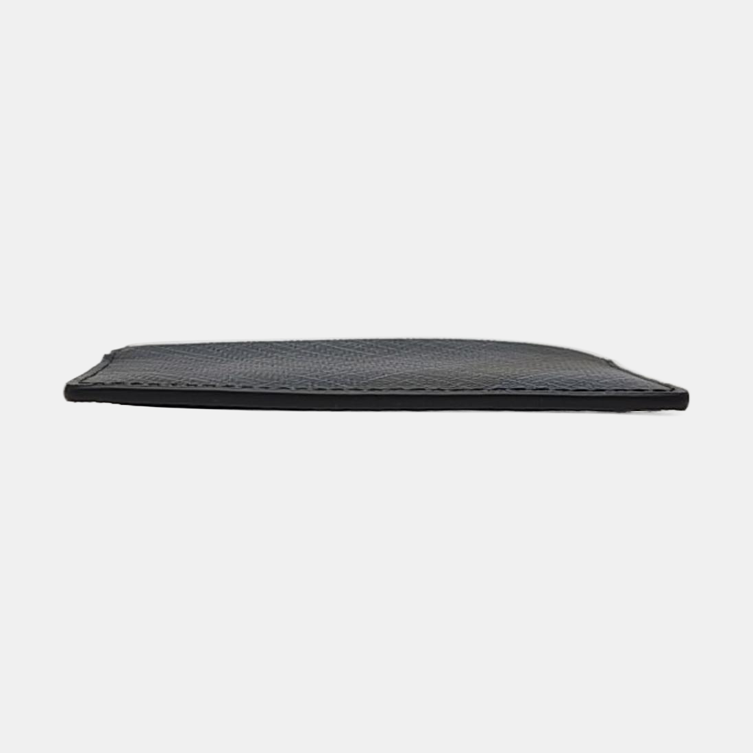 BURBERRY Blue Coated Canvas Card Case-(SKU)-959204507