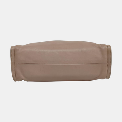 LOEWE Khaki Leather Single Shoulder Bag Tote Bag Golden hardware-(SKU)-958988602