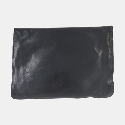 BOTTEGA VENETA Tote bag Black Calf Leather Woven Clutch-(SKU)-959302630