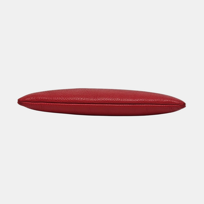 GUCCI Bamboo 1947 Red Cowhide Fringe Clutch Golden hardware-(SKU)-959429873