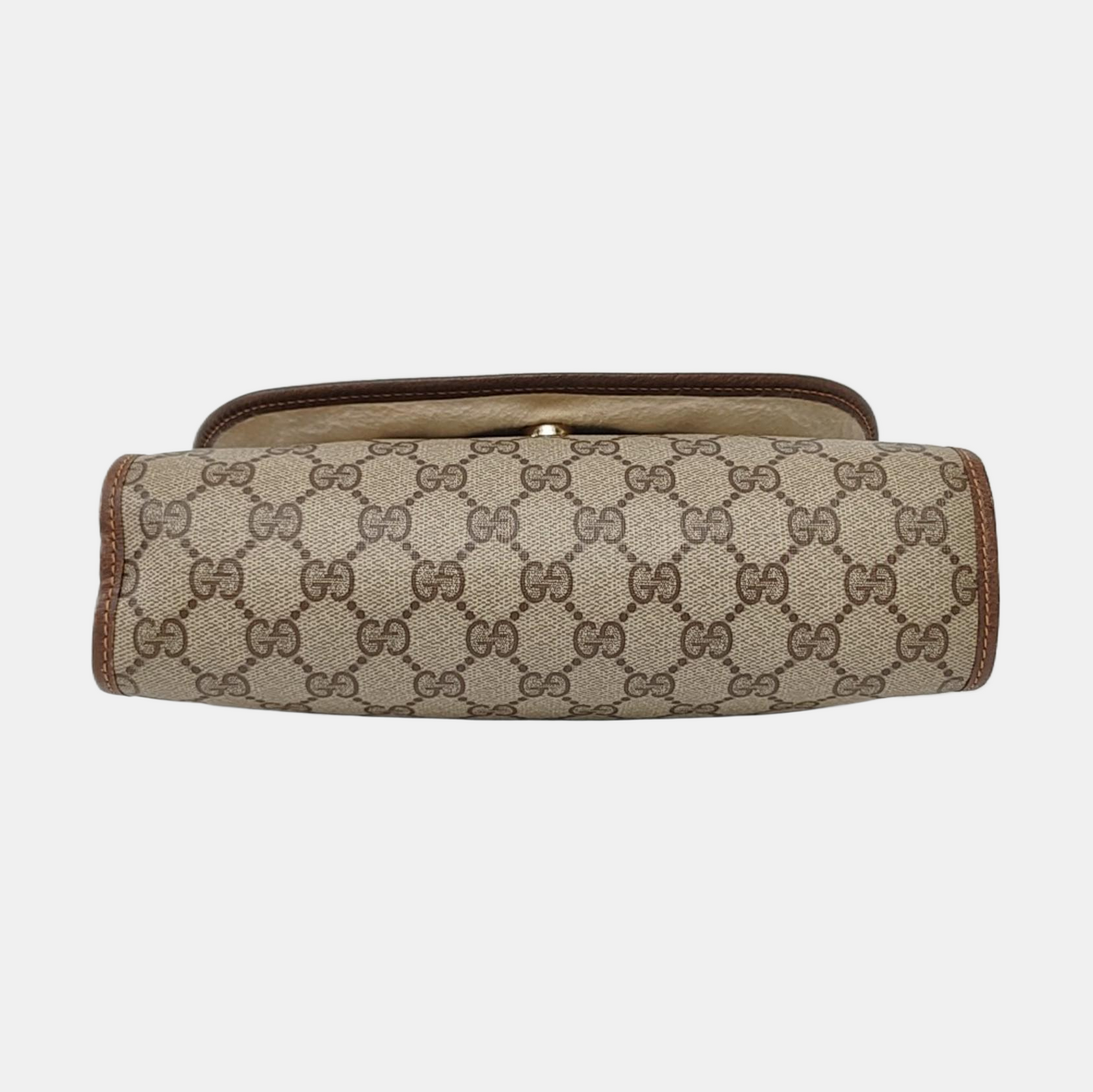 GUCCI Ebony Canvas Handbag Golden hardware-(SKU)-959784440