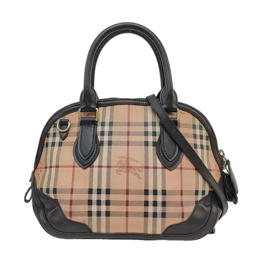 BURBERRY Khaki Coated Canvas Warhorse Grain Crossbody Handbag Silver Hardware Removable shoulder strap-(SKU)-959737043