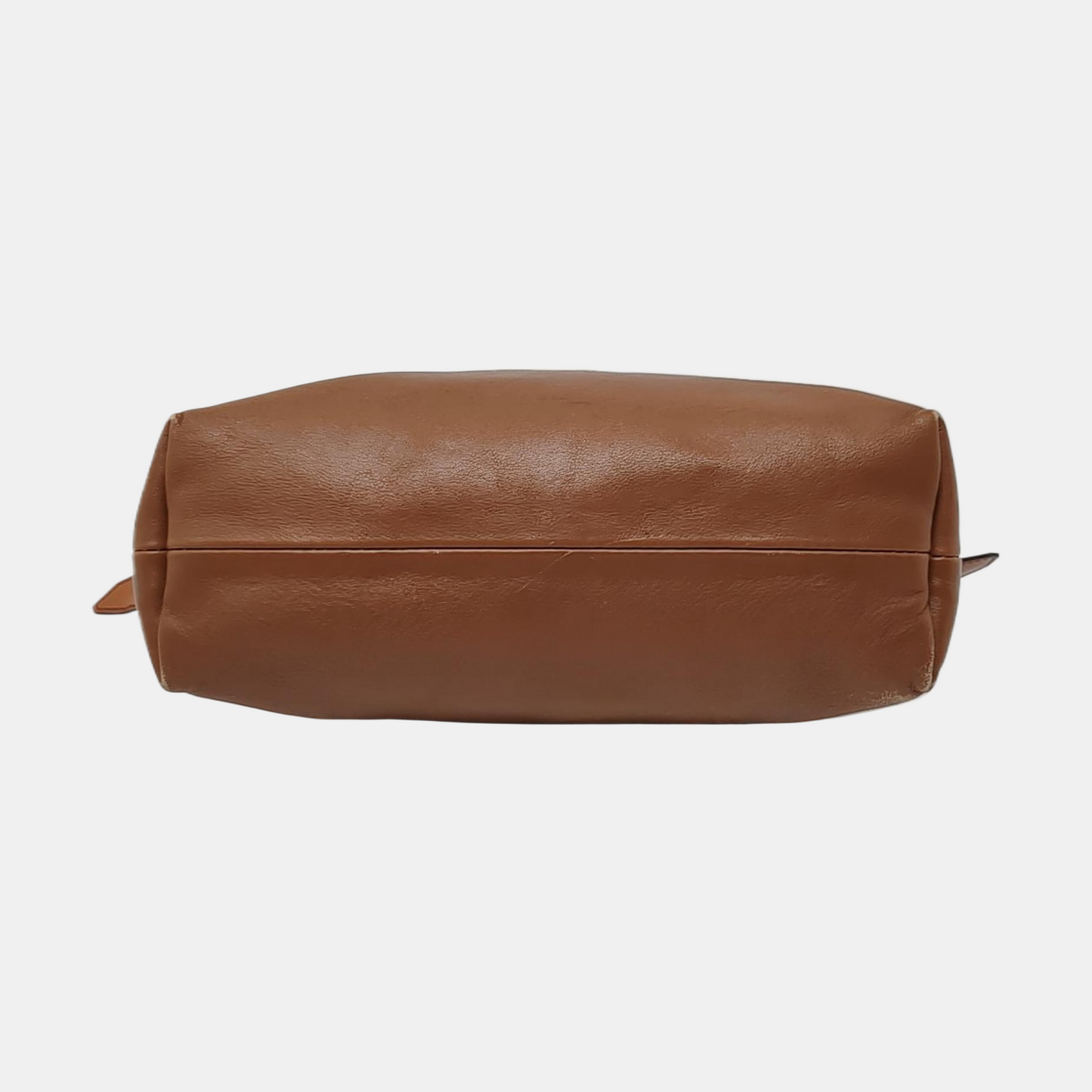 BURBERRY Brown Leather Crossbody Single Shoulder Bag Golden hardware Removable shoulder strap-(SKU)-941129848