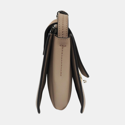 Chloé Faye Small size Grey Leather Single Shoulder Bag Golden Silver Hardware-(SKU)-959251490