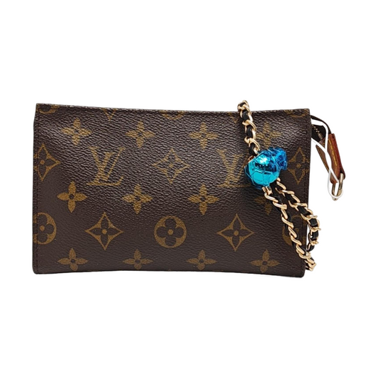 LOUIS VUITTON Brown Coated Canvas Monogrammed Tote Handbag Golden hardware-(SKU)-960091830