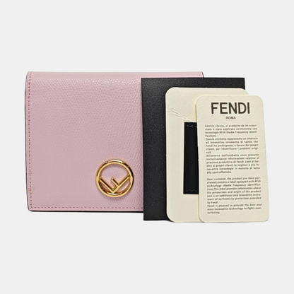 FENDI Pink Cowhide Wallet-(SKU)-960270985