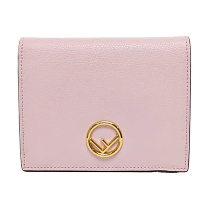 FENDI Pink Cowhide Wallet-(SKU)-960270985
