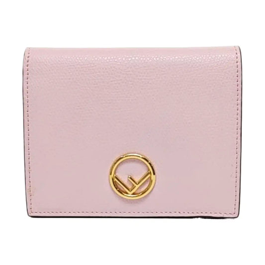 FENDI Pink Cowhide Wallet-(SKU)-960270985