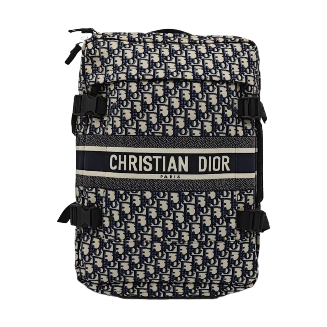 DIOR Diortravel Mini Blue Fabric Travel Suitcase-(SKU)-960212526