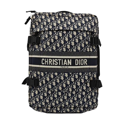 DIOR Diortravel Mini Blue Fabric Travel Suitcase-(SKU)-960212526