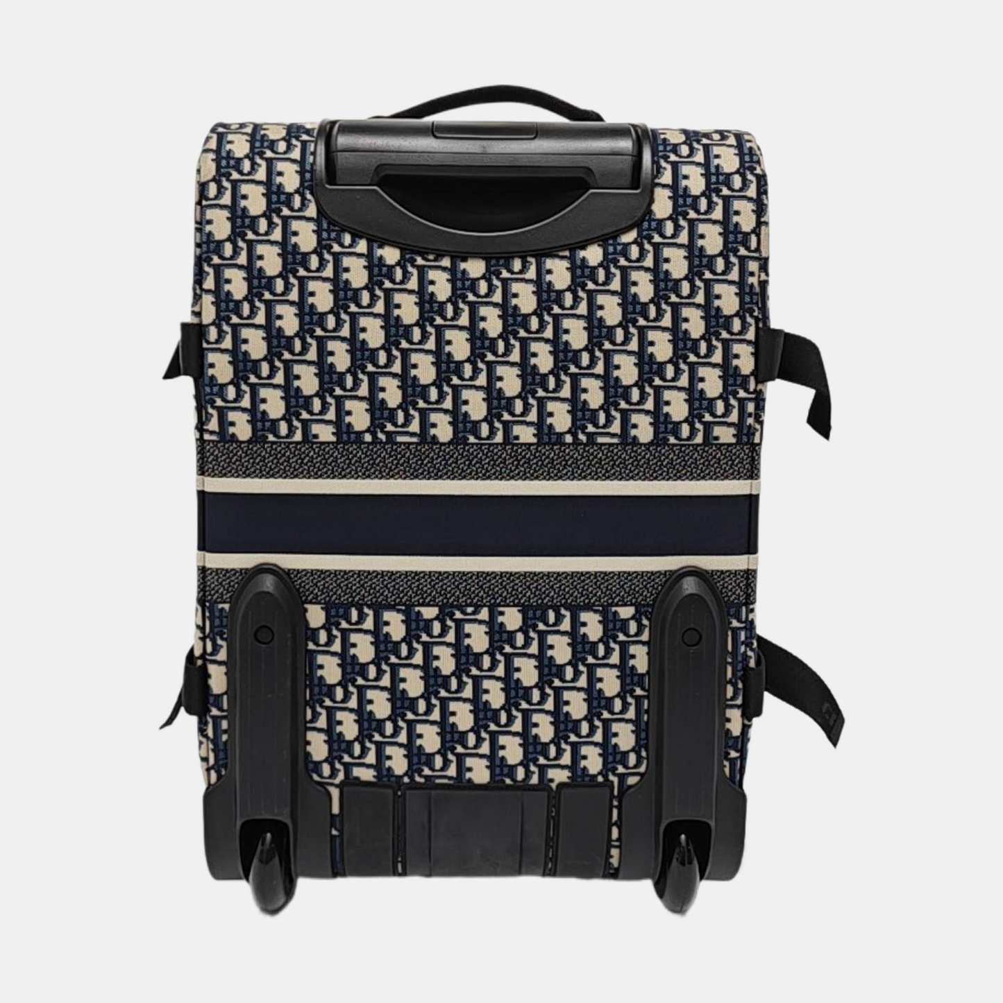 DIOR Diortravel Mini Blue Fabric Travel Suitcase-(SKU)-960212526
