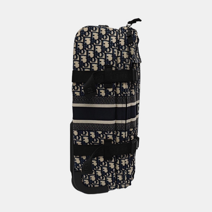 DIOR Diortravel Mini Blue Fabric Travel Suitcase-(SKU)-960212526