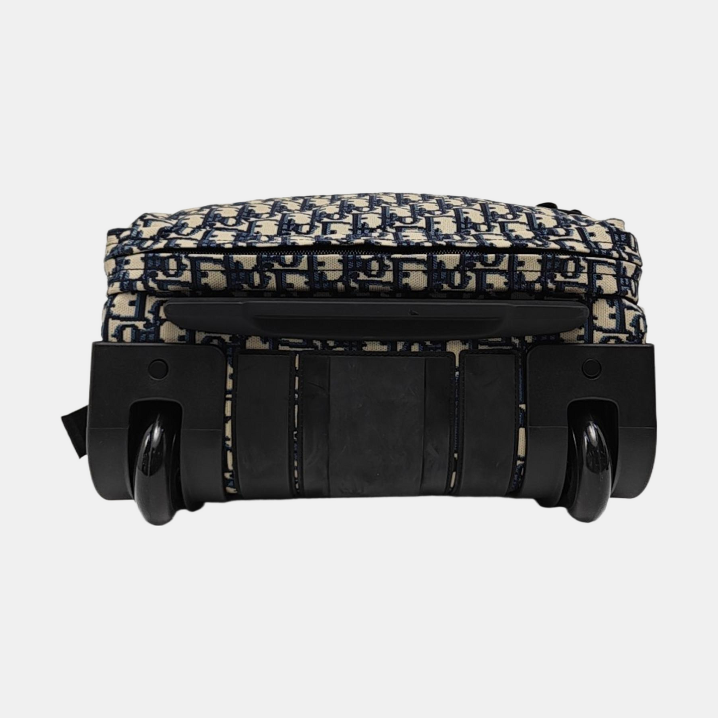 DIOR Diortravel Mini Blue Fabric Travel Suitcase-(SKU)-960212526