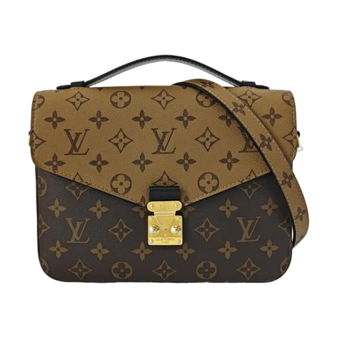 LOUIS VUITTON MÉTIS Medium Colorblocked Coated Canvas Monogram Messenger Bag Crossbody Bag Shoulder Bag Gold Hardware Removable Strap-(SKU)-960437525