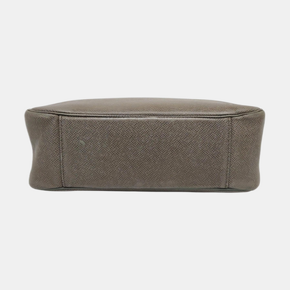 LOUIS VUITTON Grey Cowhide Clutch Bag Silver Hardware-(SKU)-960386024