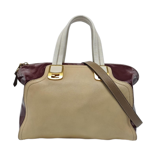 FENDI Chameleon Khaki Cowhide Single Shoulder Handbag Crossbody Bag Golden hardware Removable shoulder strap-(SKU)-960576924