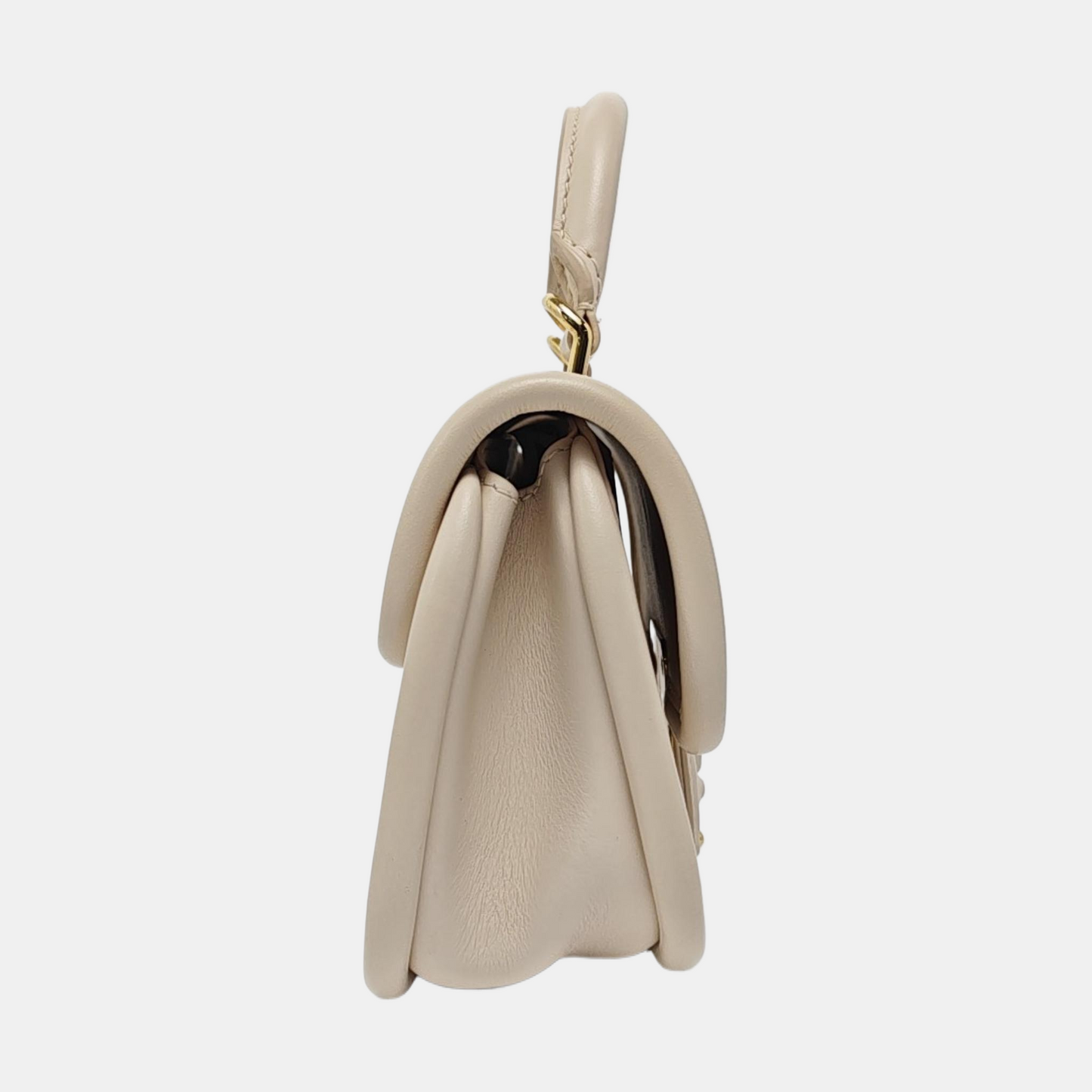 LOUIS VUITTON HIDE & SEEK Beige EPI Leather Water Ripple Shoulder Bag Gold Hardware Removable Strap-(SKU)-961302682