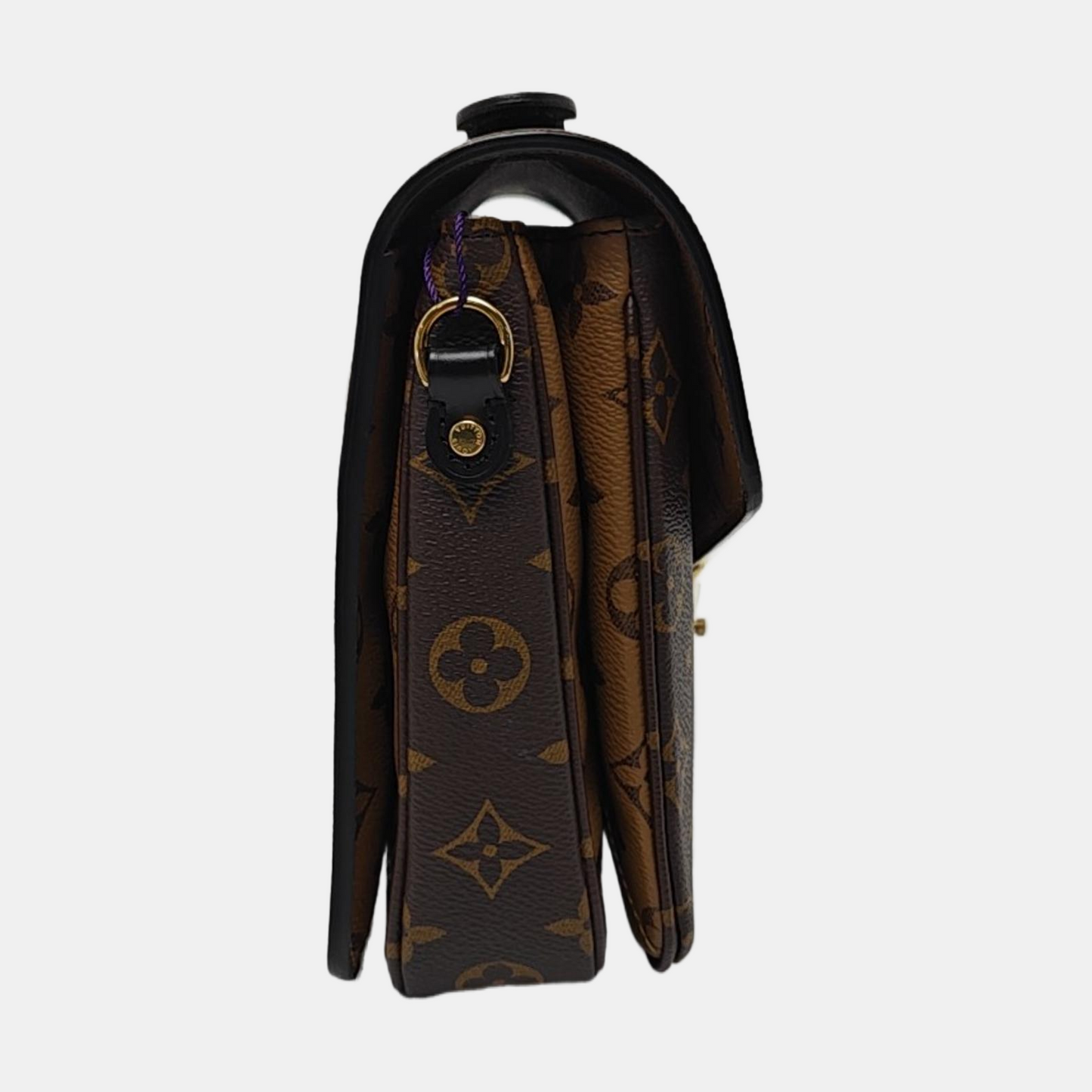 LOUIS VUITTON MÉTIS Medium Multicolor Monogram Canvas Messenger Bag with Shoulder Strap and Handle, Gold Hardware, Detachable Strap-(SKU)-961329284