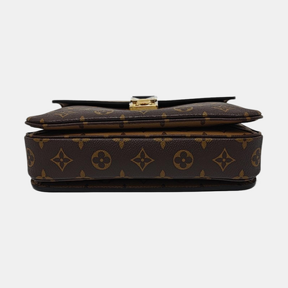 LOUIS VUITTON MÉTIS Medium Multicolor Monogram Canvas Messenger Bag with Shoulder Strap and Handle, Gold Hardware, Detachable Strap-(SKU)-961329284