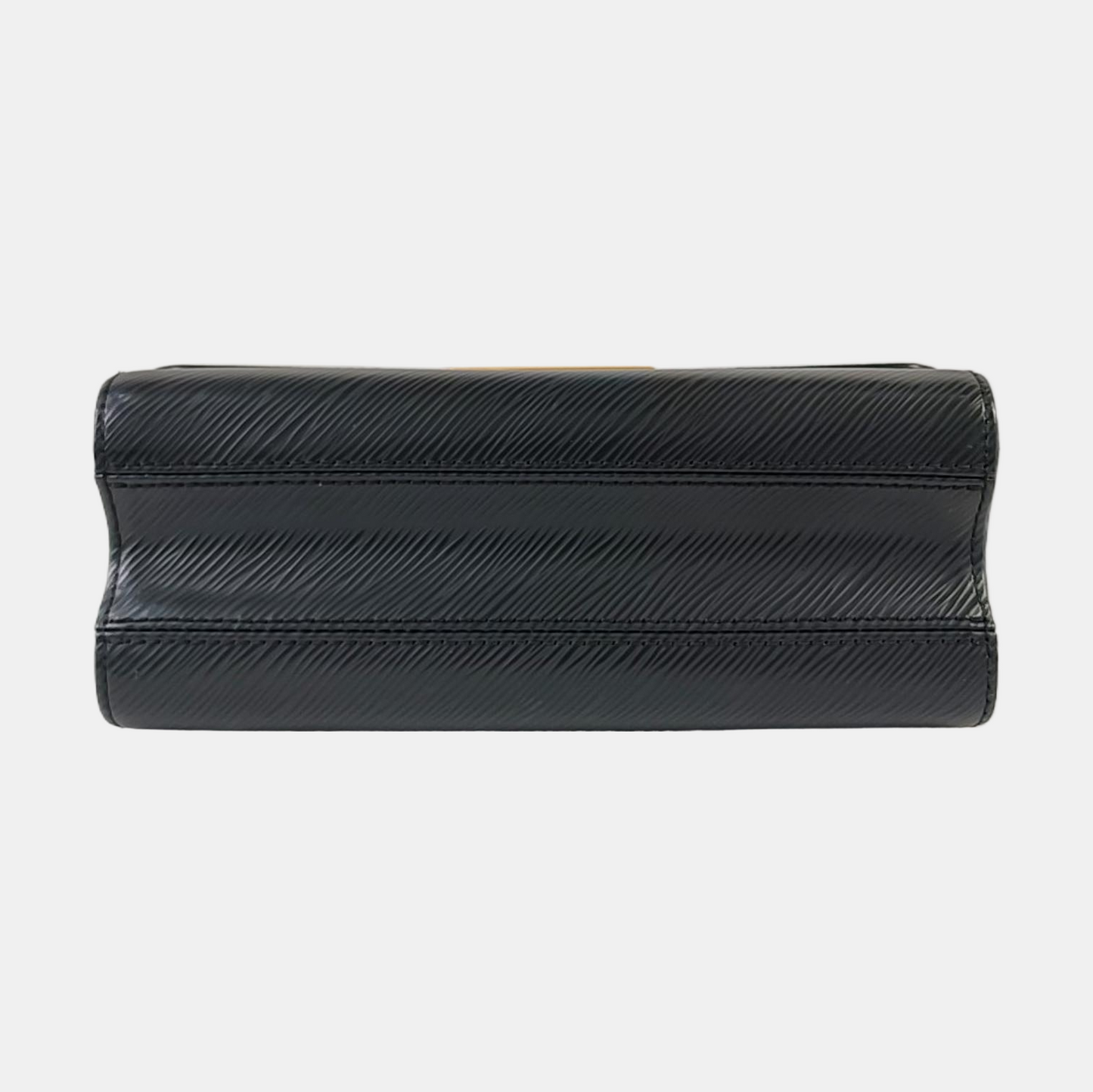 LOUIS VUITTON TWIST Medium size black EPI leather water wave crossbody bag single shoulder bag handbag golden hardware detachable shoulder strap accessories complete-(SKU)-961570654